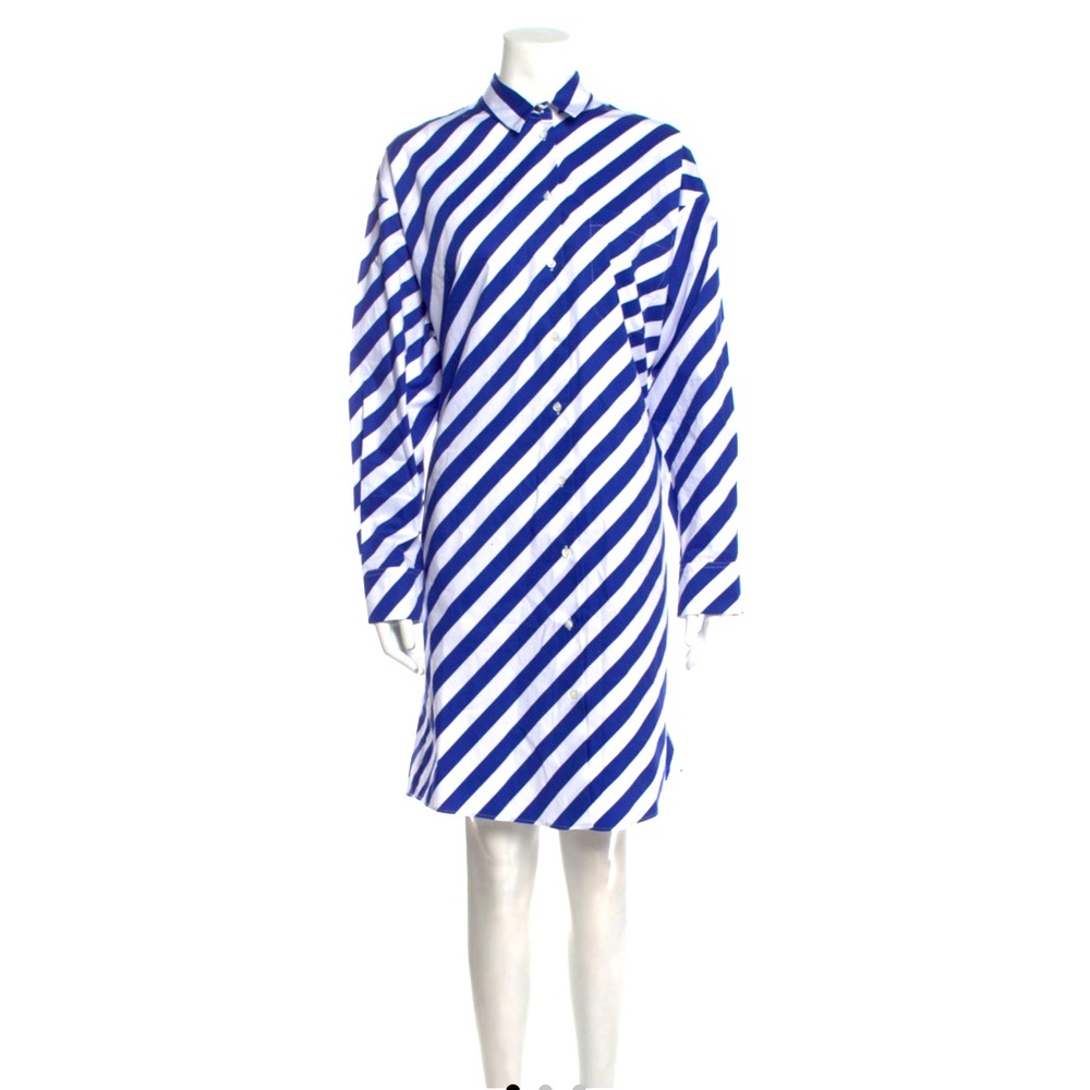 Kenzo Striped Shirt Dress Sz 36 
Like new!